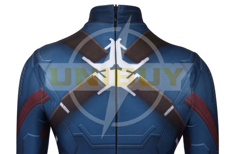 Captain America Costume Cosplay Suit Kids Steve Rogers Avengers Endgame Unibuy