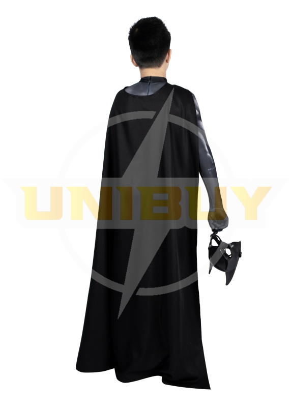 The Flash Batman Costume Cosplay Suit Kids with Cloak Unibuy