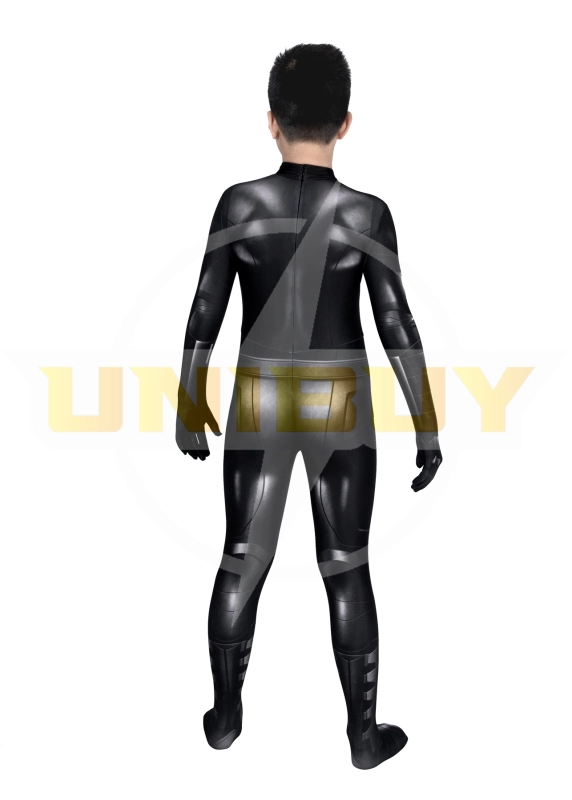The Flash Batman Kids Costume Cosplay Suit with Cloak Unibuy