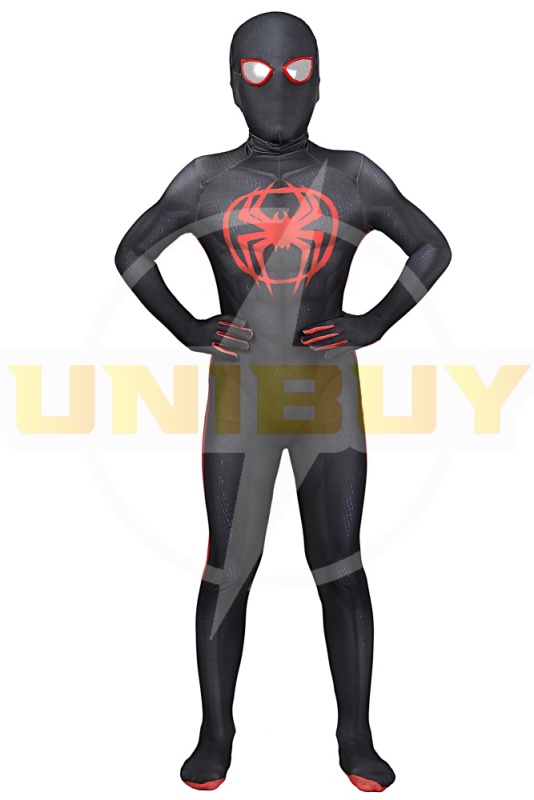 Spider-Man Miles Morales Costume Cosplay Suit Kids Unibuy