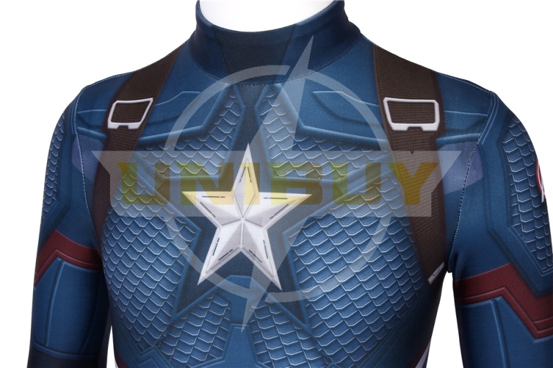 Captain America Costume Cosplay Suit Kids Steve Rogers Avengers Endgame Unibuy