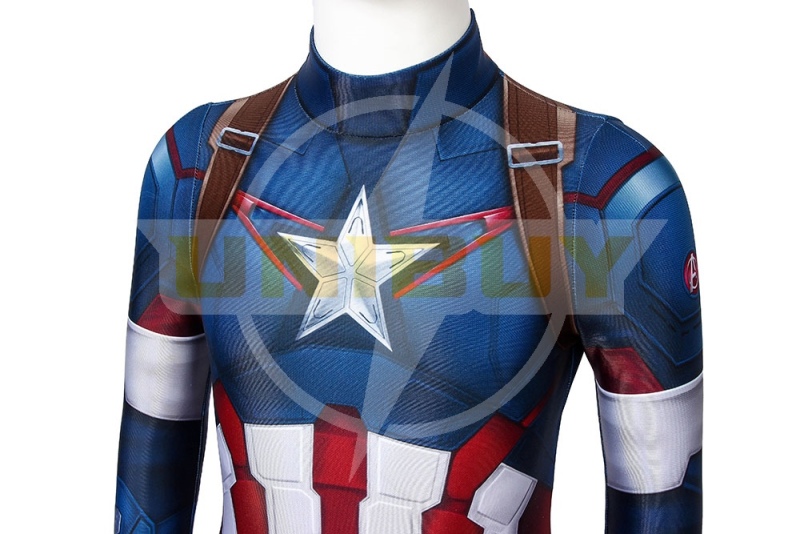 Avengers Captain America Kids Bodysuit Costume Cosplay Suit Steve Rogers Unibuy