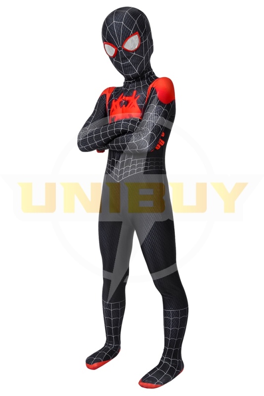 Miles Morales Costume Cosplay Suit Kids Spider-Man: Into the Spider-Verse Unibuy