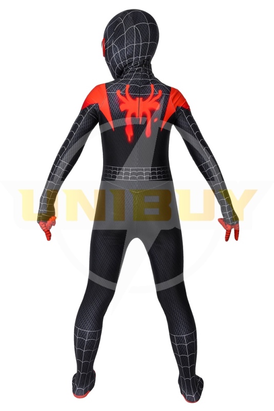 Miles Morales Costume Cosplay Suit Kids Spider-Man: Into the Spider-Verse Unibuy