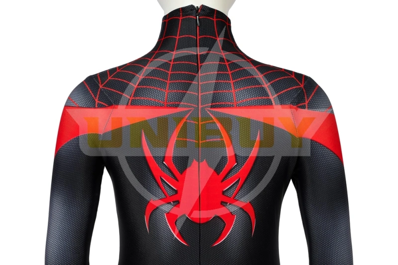 Spider-Man Miles Morales PS5 Costume Cosplay Suit Kids Outfit Unibuy