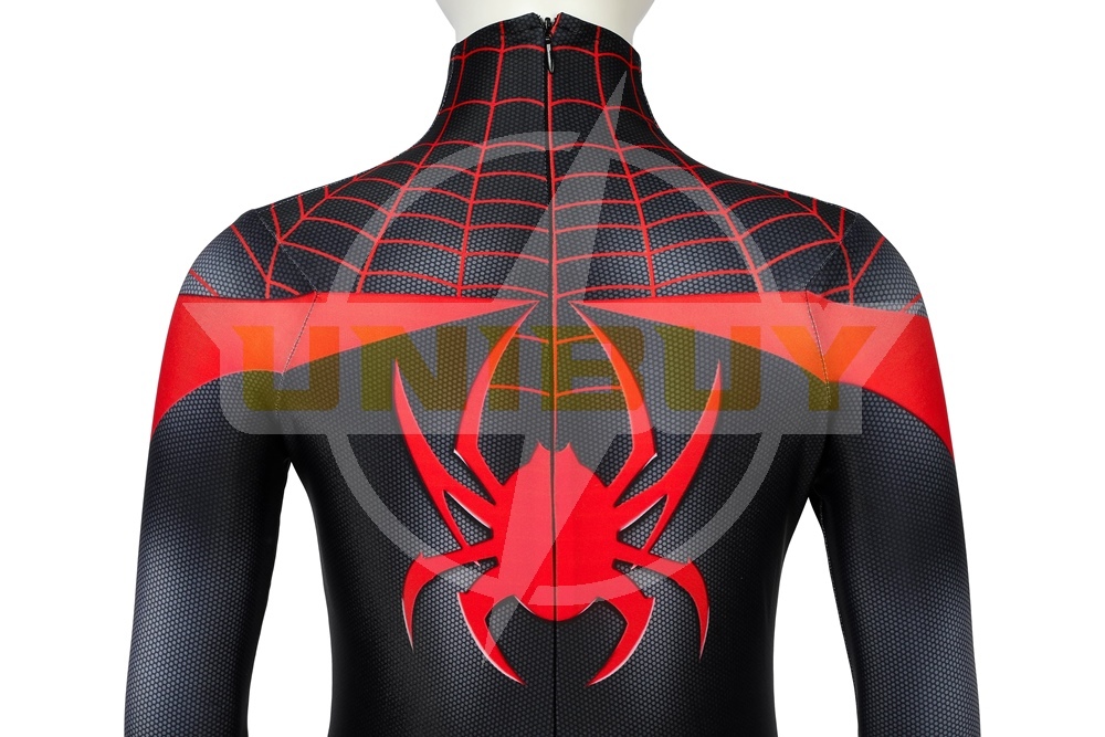 Spider-Man Miles Morales PS5 Costume Cosplay Suit Kids Outfit Unibuy