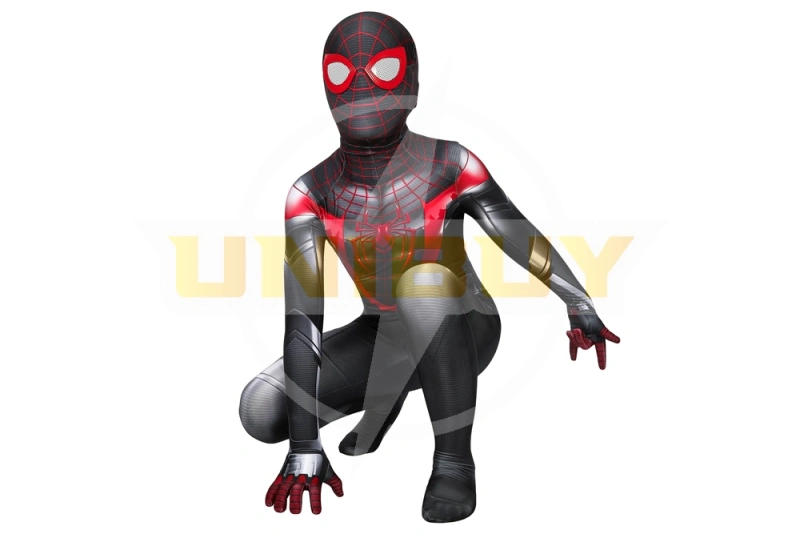 Spider-Man Miles Morales PS5 Kids Costume Cosplay Suit Unibuy
