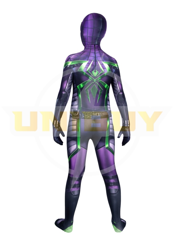 Marvel's Spider-Man Miles Morales Purple Reign Suit Costume Cosplay Kids Unibuy