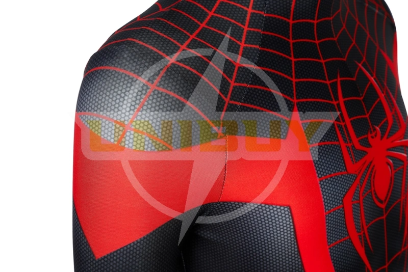 Spider-Man Miles Morales PS5 Costume Cosplay Suit Kids Outfit Unibuy