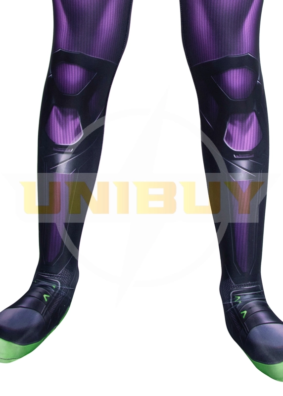Marvel's Spider-Man Miles Morales Purple Reign Suit Costume Cosplay Kids Unibuy