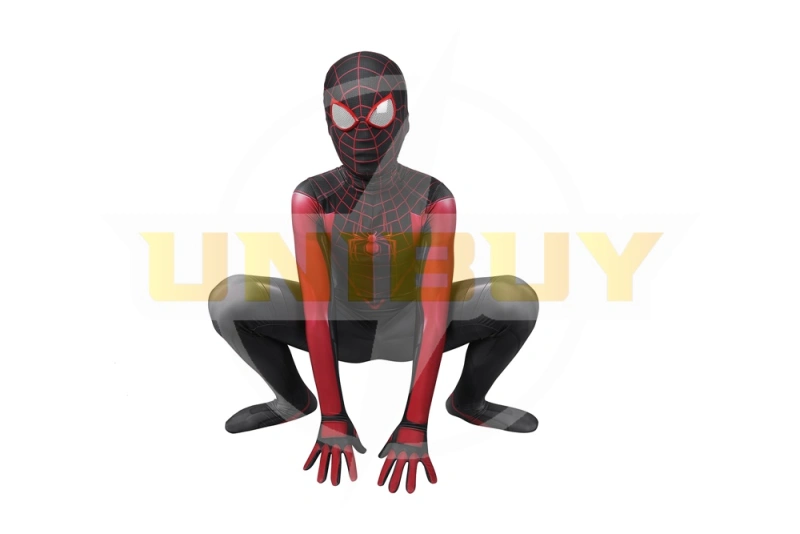 Spider-Man Miles Morales PS5 Kids Costume Cosplay Suit Unibuy