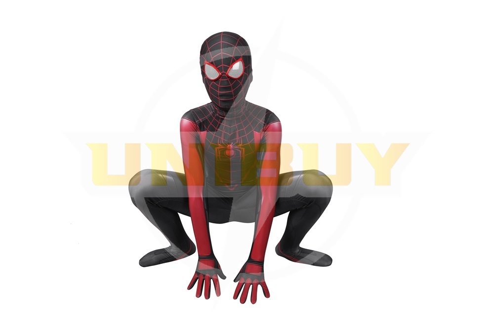 Spider-Man Miles Morales PS5 Kids Costume Cosplay Suit Unibuy