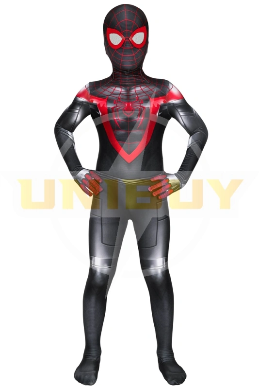 Spider-Man Miles Morales PS5 Kids Costume Cosplay Suit Unibuy