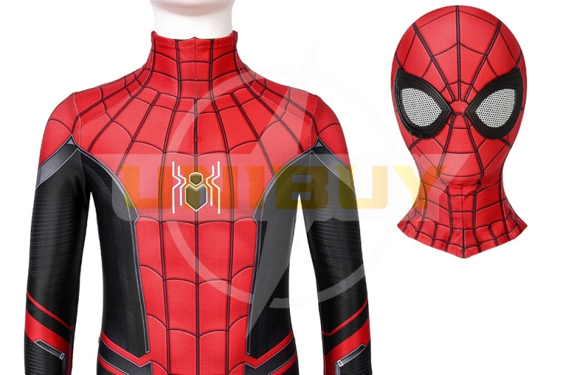 Spider Man Costume Cosplay Suit Kids Peter Parker Spider Man: Far From Home Unibuy