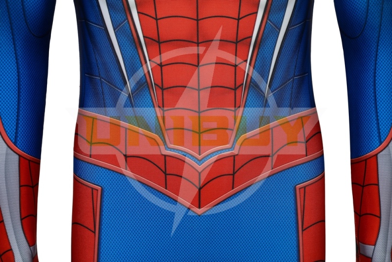 Spider-Man PS4 Kids Costume Cosplay Suit Peter Parker Bodysuit Unibuy