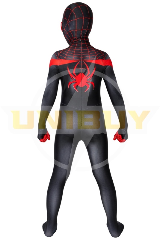 Spider-Man Miles Morales PS5 Costume Cosplay Suit Kids Outfit Unibuy