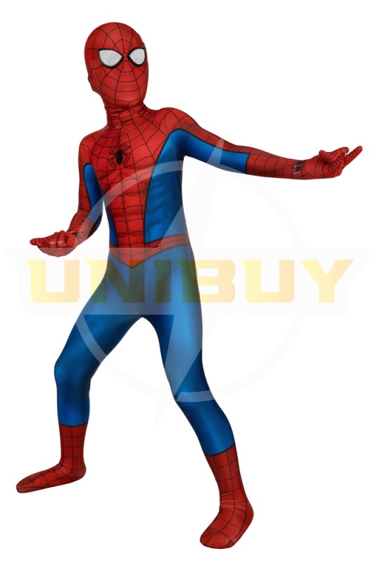 Spider-Man PS4 Costume Cosplay Classic Suit Kids Peter Parker Unibuy