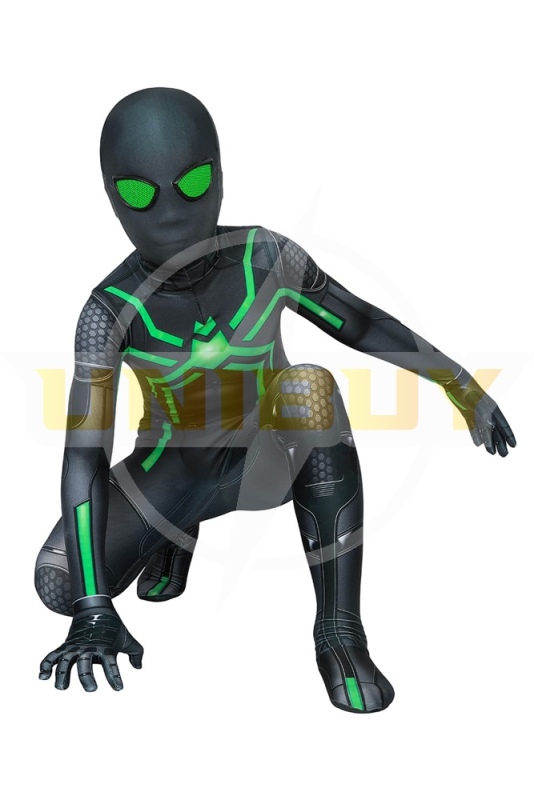 Spider-Man PS4 Kids Costume Cosplay Suit Peter Parker Bodysuit Unibuy