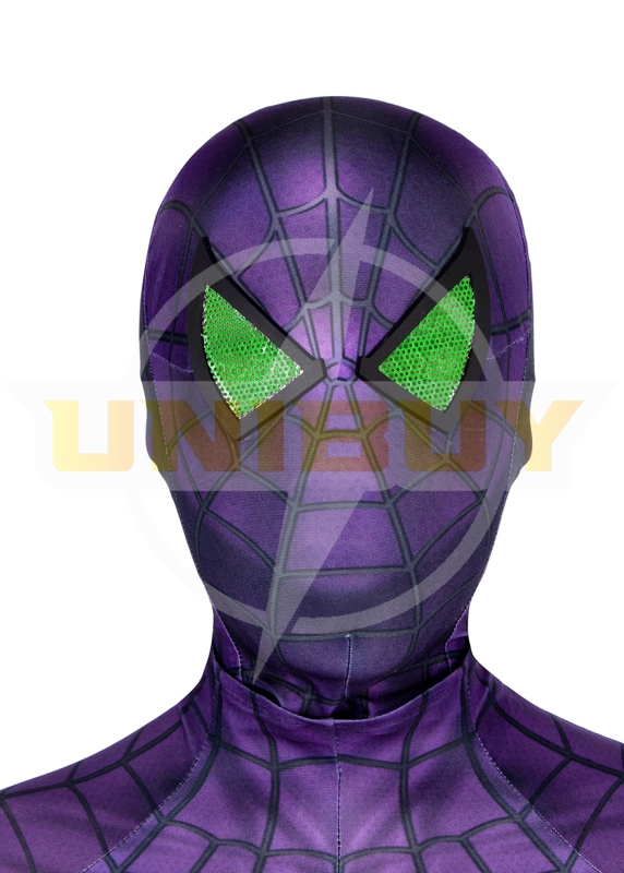 Marvel's Spider-Man Miles Morales Purple Reign Suit Costume Cosplay Kids Unibuy