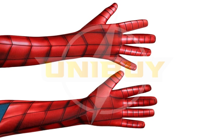 Spider-Man PS4 Kids Costume Cosplay Suit Peter Parker Bodysuit Unibuy