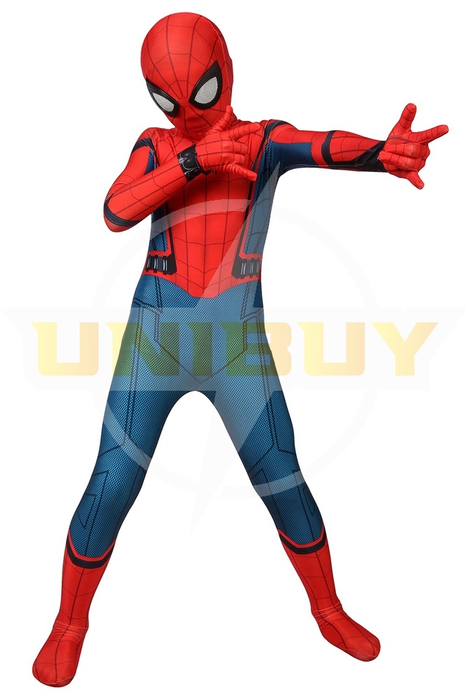 Spider Man: Far From Home Kids Costume Cosplay Suit Peter Parker Unibuy