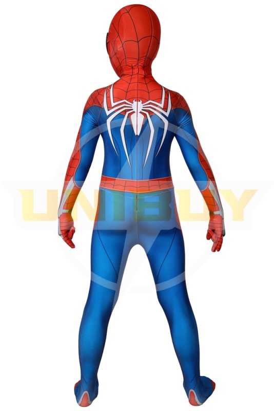 Spider-Man PS4 Kids Costume Cosplay Suit Peter Parker Bodysuit Unibuy