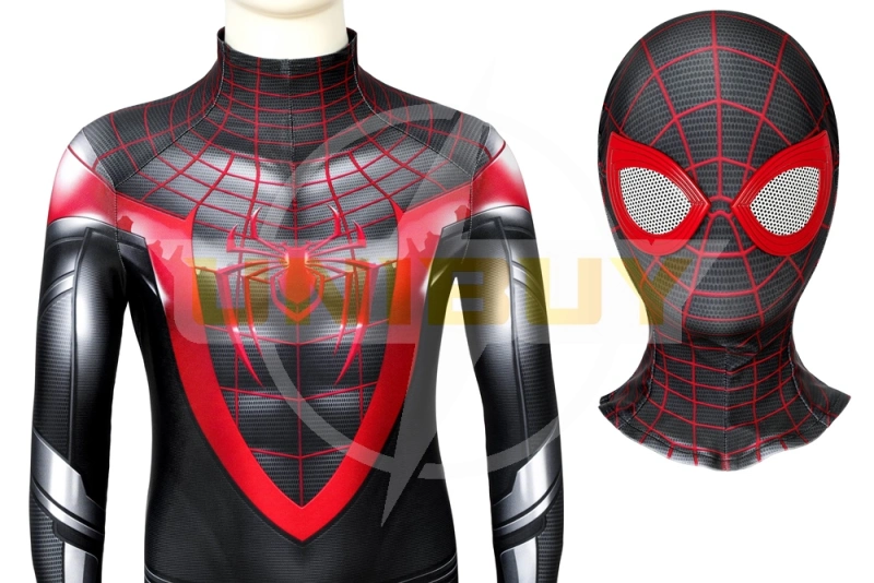 Spider-Man Miles Morales PS5 Kids Costume Cosplay Suit Unibuy