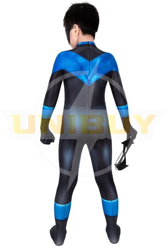 Nightwing Costume Cosplay Suit Kids Richard Grayson Batman Under the Red Hood Unibuy