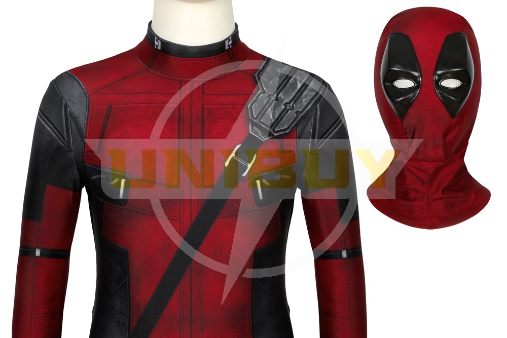 Deadpool Costume Cosplay Suit Kids Wade Wilson Unibuy