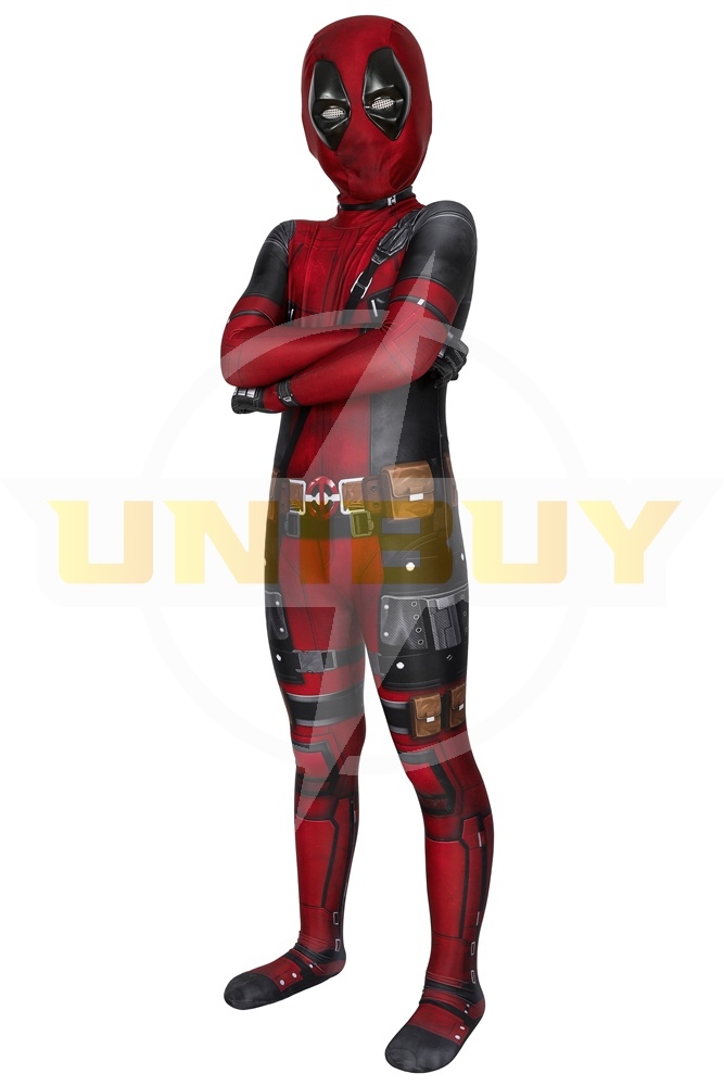 Deadpool Costume Cosplay Suit Kids Wade Wilson Unibuy