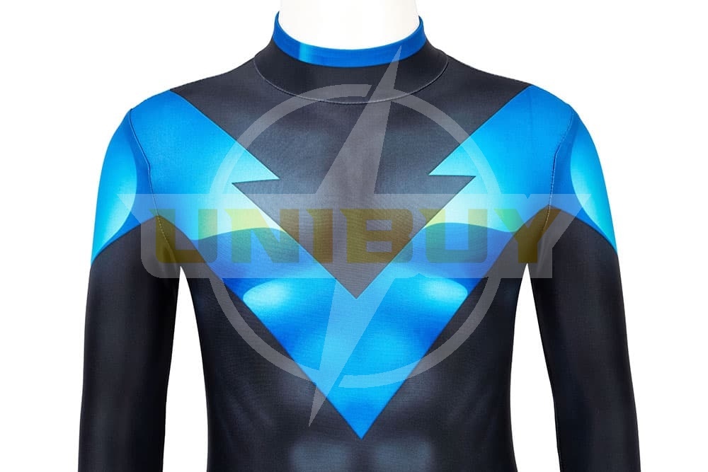 Nightwing Costume Cosplay Suit Kids Richard Grayson Batman Under the Red Hood Unibuy