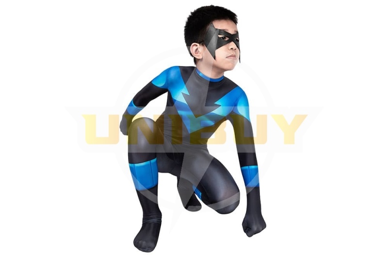 Nightwing Costume Cosplay Suit Kids Richard Grayson Batman Under the Red Hood Unibuy
