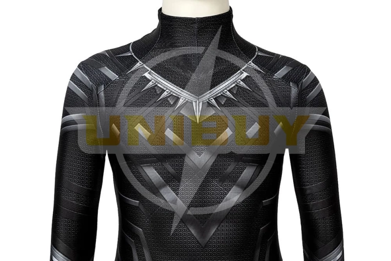 Black Panther T'Challa Kids Costume Cosplay Suit Captain America Civil War Unibuy