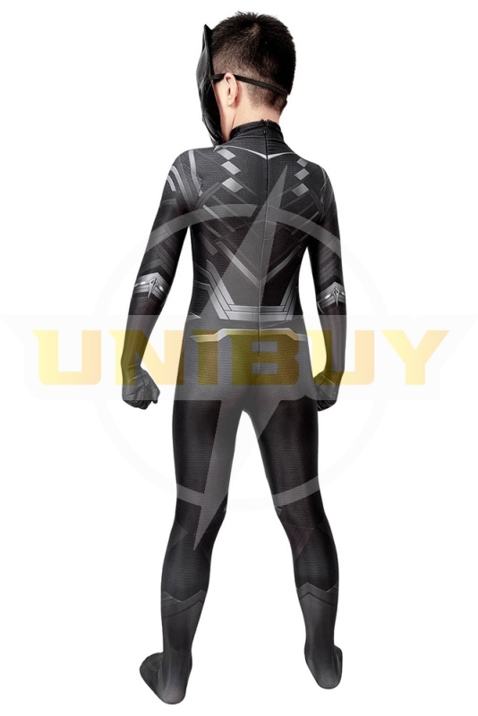 Black Panther T'Challa Kids Costume Cosplay Suit Captain America Civil War Unibuy