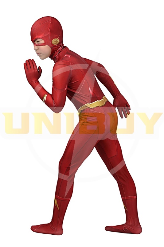 The Flash Kids Bodysuit Costume Cosplay Suit Barry Allen Unibuy