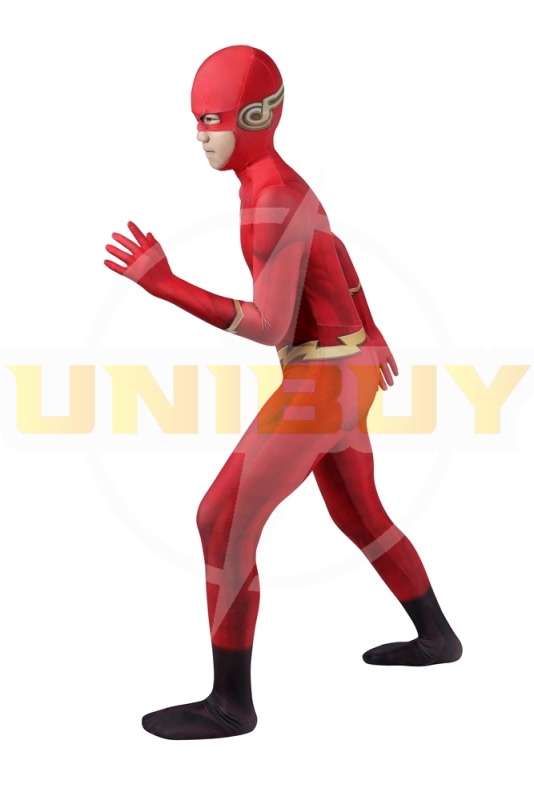 The Flash Kids Bodysuit Costume Cosplay Suit Barry Allen Unibuy