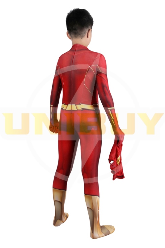 The Flash Kids Bodysuit Costume Cosplay Suit Barry Allen Unibuy