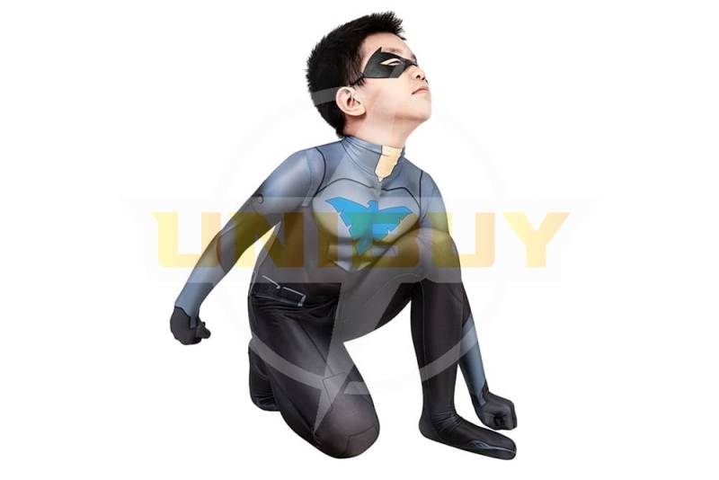 Nightwing Kids Bodysuit Costume Cosplay Suit Richard Grayson Batman Unibuy