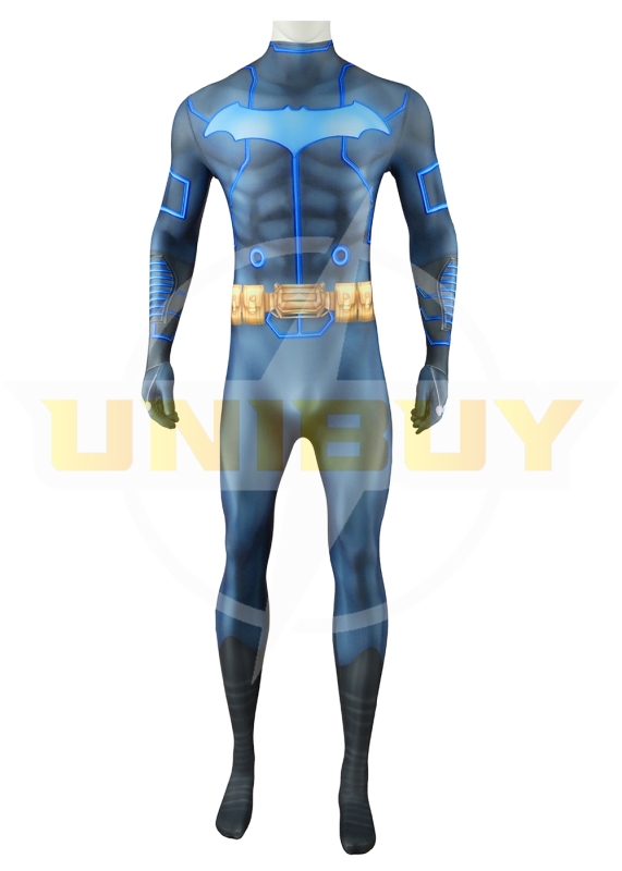 The Batman Mobius Chair Bodysuit Cosplay Costume with Cloak For Kids Adult Unibuy