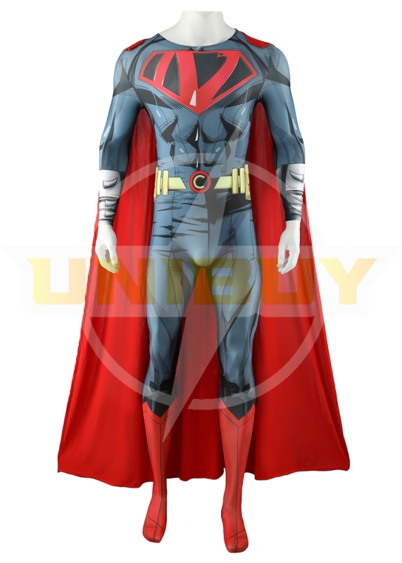 Superman Bodysuit Costume Cosplay Cloak For Kids Adult Unibuy