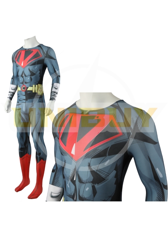 Superman Bodysuit Costume Cosplay Cloak For Kids Adult Unibuy