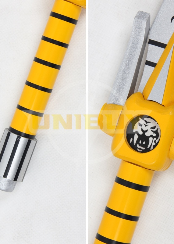 Power Rangers Yellow Ranger Boy Swords Prop 2PCS Cosplay Unibuy