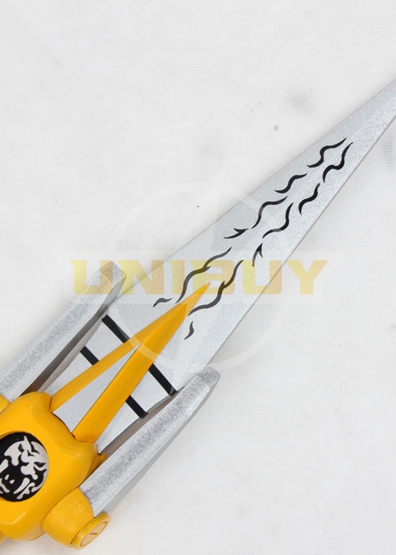 Power Rangers Yellow Ranger Boy Swords Prop 2PCS Cosplay Unibuy