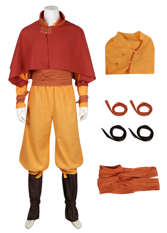 Avatar The Last Airbender Aang Costume Cosplay Suit Unibuy