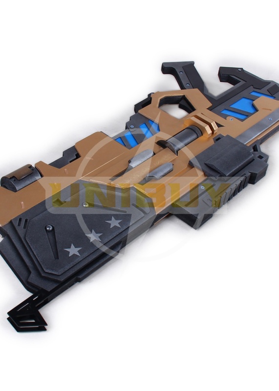 OW Overwatch Soldier 76 Commander Gun Prop Cosplay Unibuy