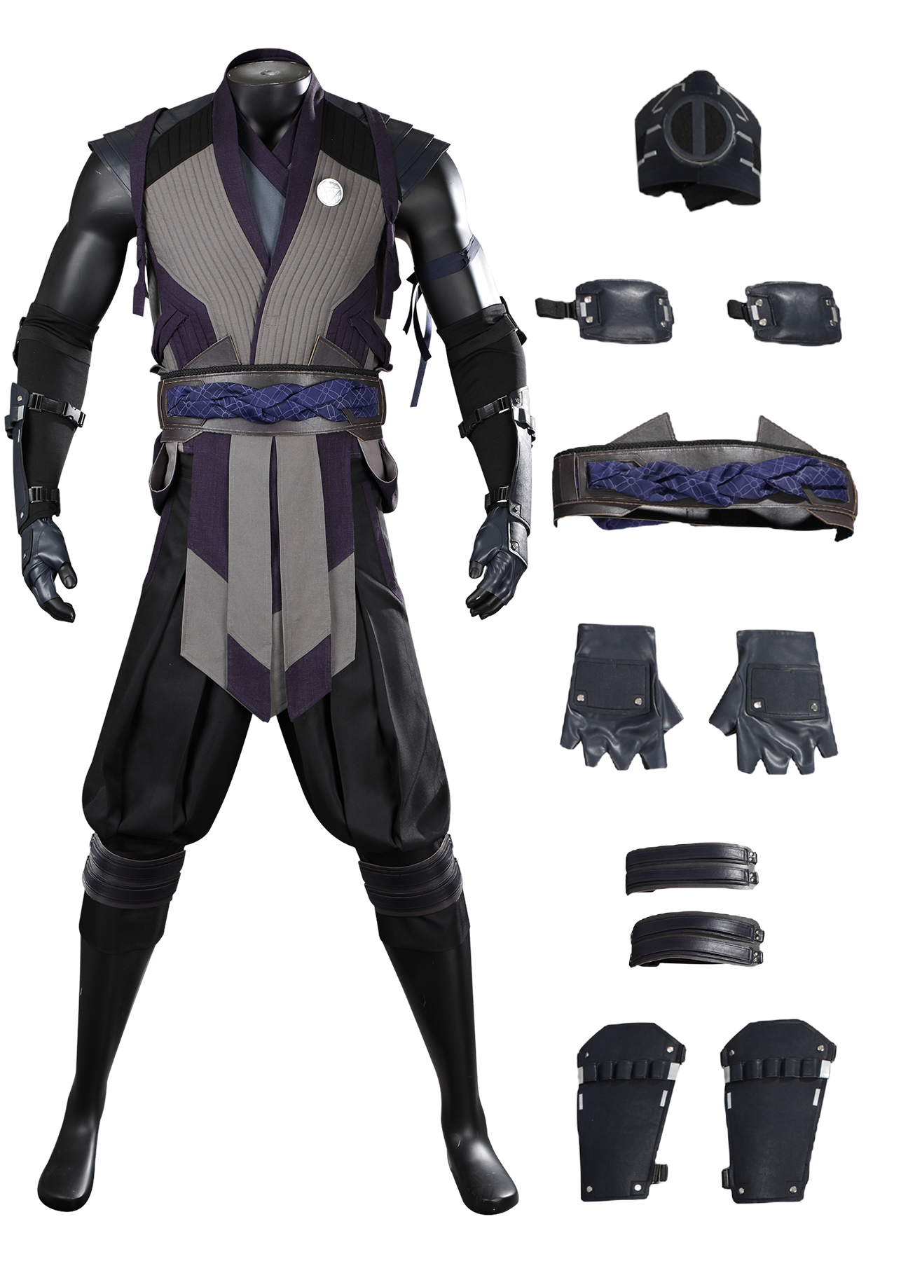 Mortal Kombat Smoke Costume Cosplay Suit Unibuy