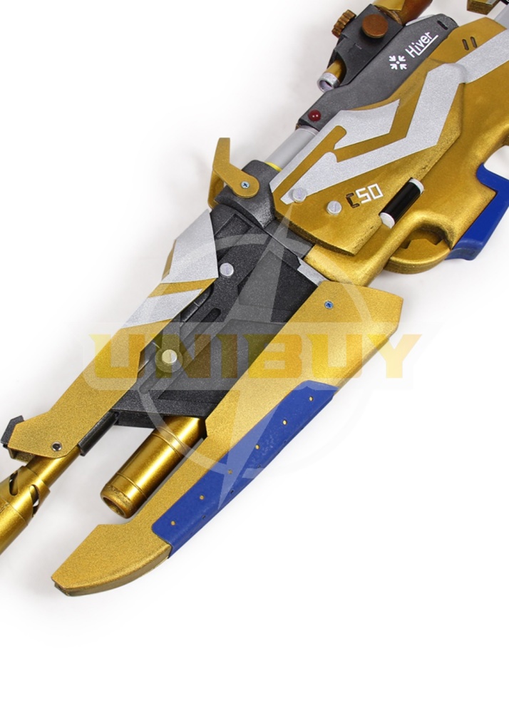 Overwatch OW Widowmaker Winter Wonderland Gun Prop Cosplay Unibuy