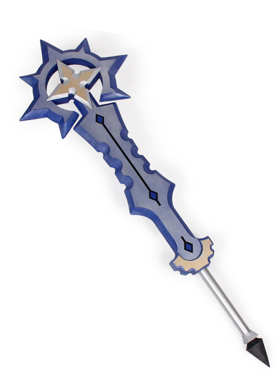 Kingdom Hearts Saix Lunatic Keyblade Sword Cosplay Prop Unibuy