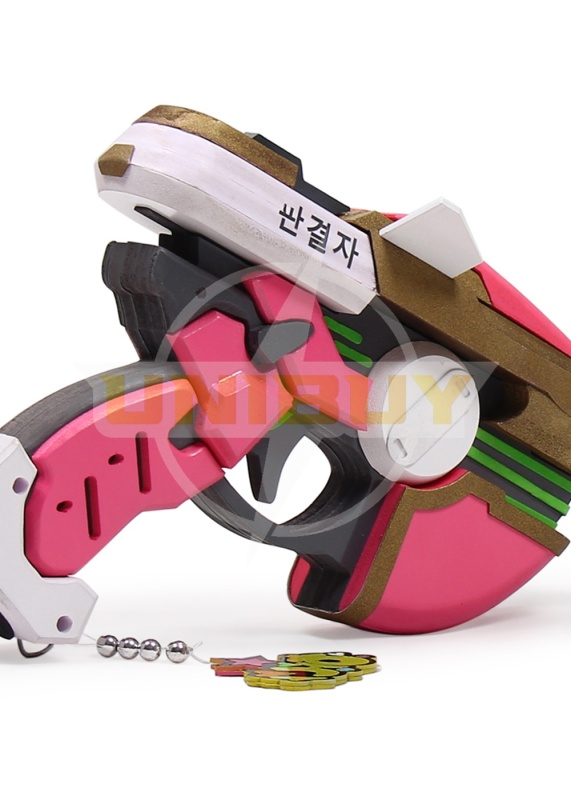 Overwatch OW D.VA School Girl Gun Prop Cosplay Unibuy