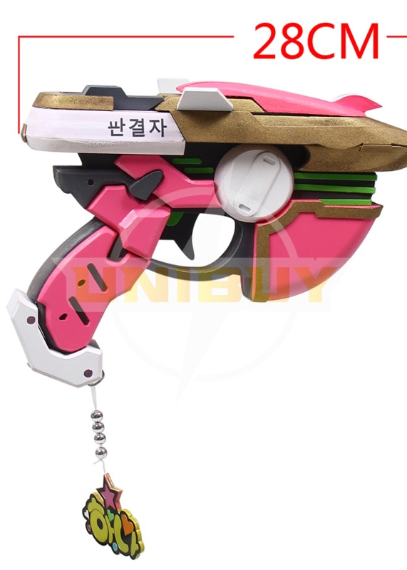 Overwatch OW D.VA School Girl Gun Prop Cosplay Unibuy